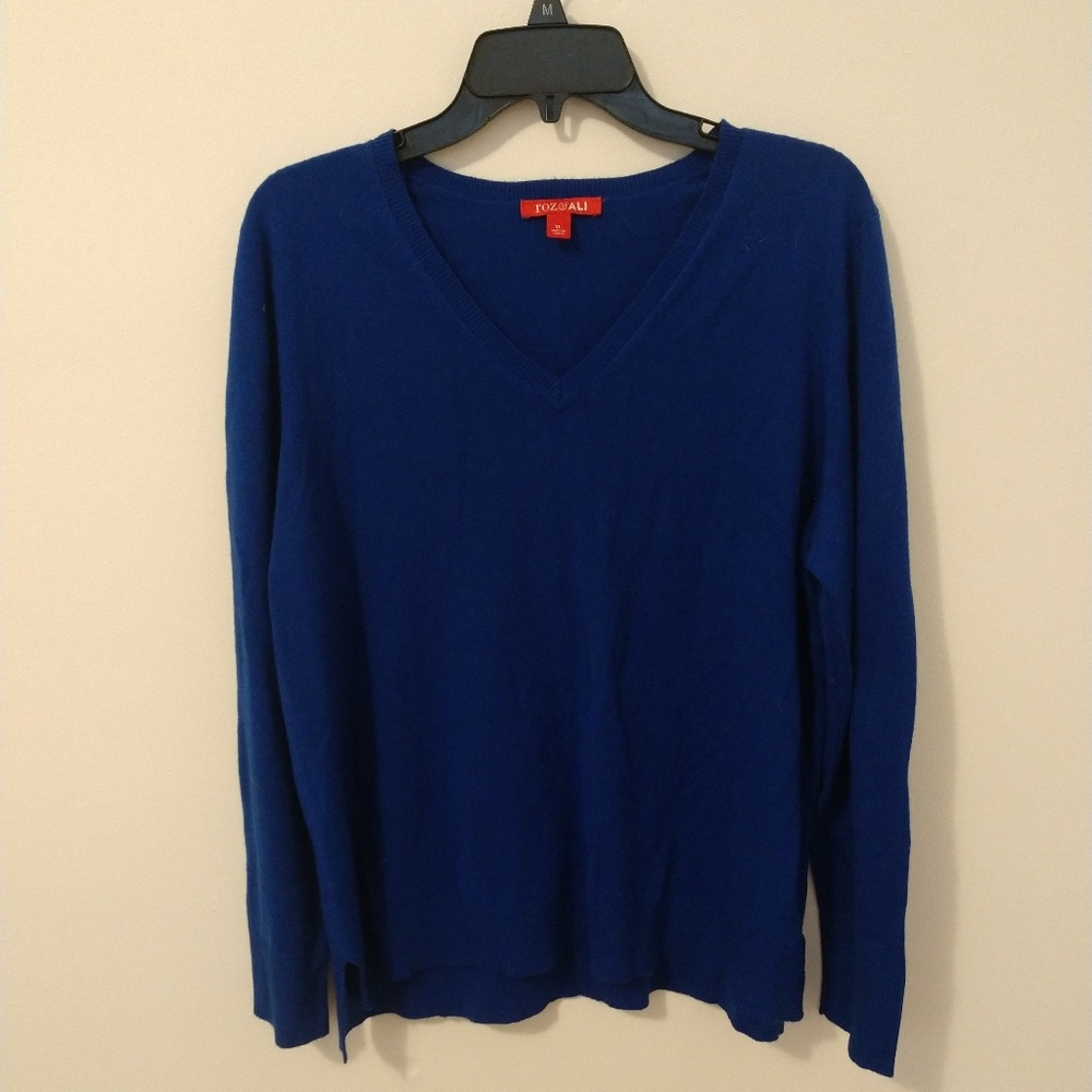 Roz & Ali Royal Blue Sweater